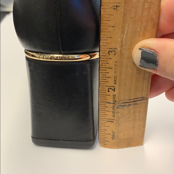 Cole Haan Black and Gold Heels - Picture 8 of 8